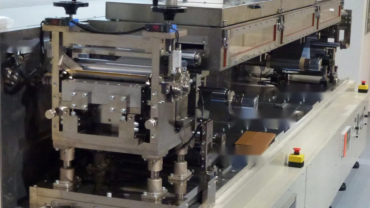 Industrial electrode coating machine used to apply catalyst layers onto electrode substrates